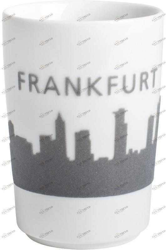 394605A26509C Пять чувств макси-чашки 0,35 л сенсорный! горизонт франкфурт серый Kahla-porzellan 