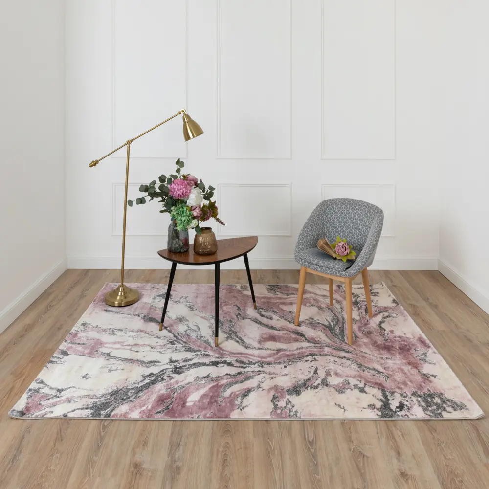 Ковер полипропилен Nika A0630B 60х110 см цвет коричневый STLM-2190863 - Вид №4