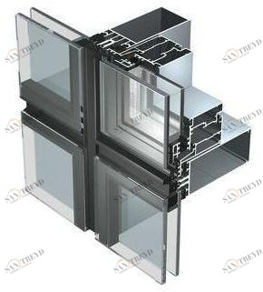ALUK Group Сплошная фасадная система Sg sun-id-1352380