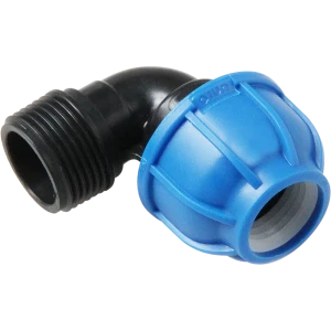 Отвод ПНД Unio ø1"х32 мм наружная резьба 82149023 STLM-2157124