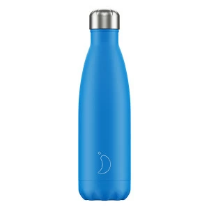 Термос 500 мл голубой Neon Blue CHILLY'S BOTTLES ДИЗАЙНЕРСКИЕ 00-3948008 Голубой