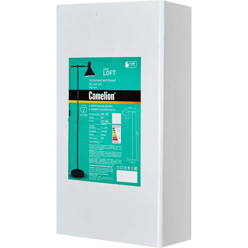 Торшер CAMELION KD-434F C02 — стильное освещение для современного интерьера 89387936 STLM-1348885 - Вид №7