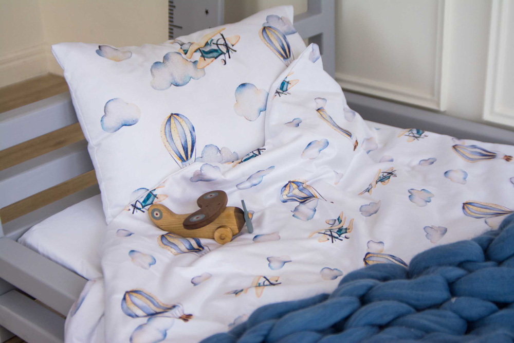 Комплект детского постельного белья "Воздушные шары" VAMVIGVAM  282089 Белый Santreyd  - Вид №1