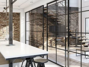 FOA Раздвижная стеклянная дверь Factory