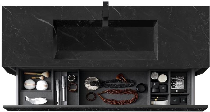 Karol Подвесная тумба под умывальник с ящиками Kut Karolitalia sun-id-1373746 - Вид №2