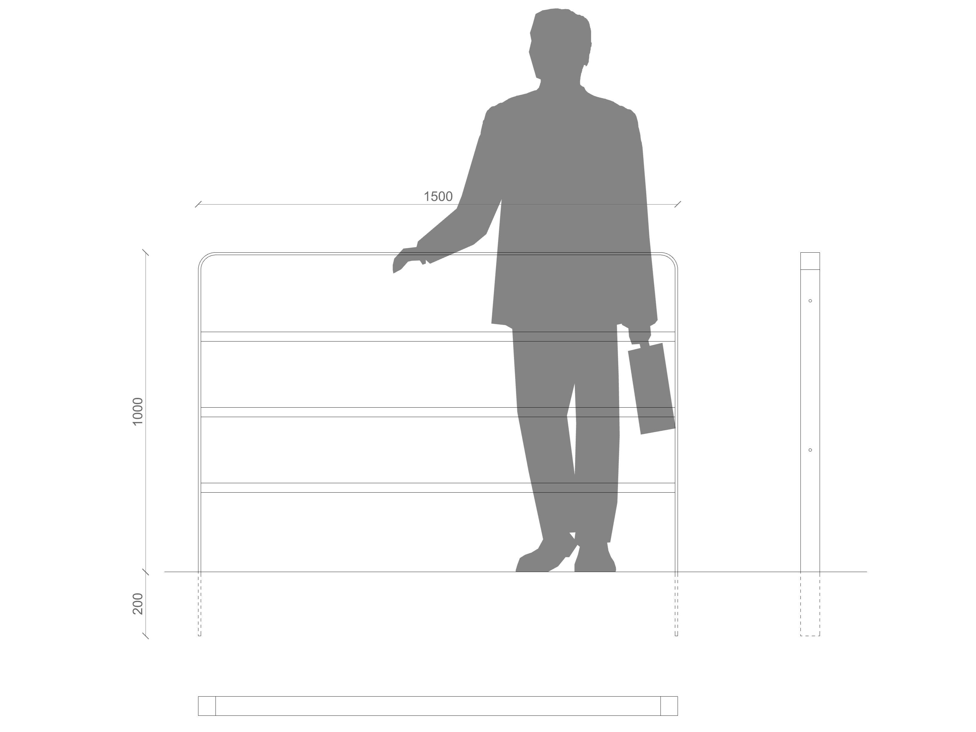 Ограждение из оцинкованной стали Lazzari Dessau ARCH-00090951 - Вид №24
