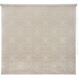 Штора рулонная «Мандала» 140х175 см, цвет бронзовый