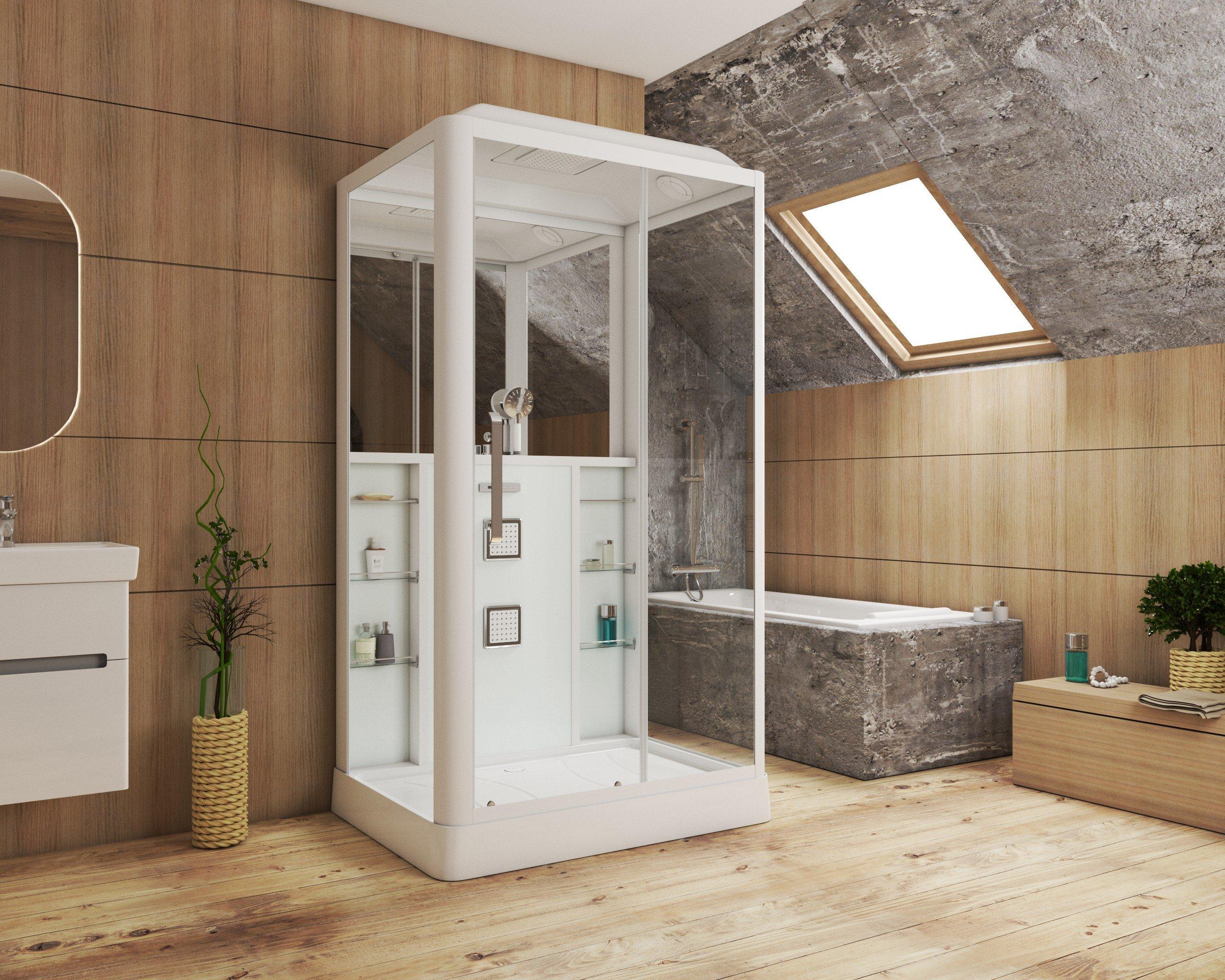 Душевая кабина GROSSMAN GR127L (90x120x225)  - Вид №1