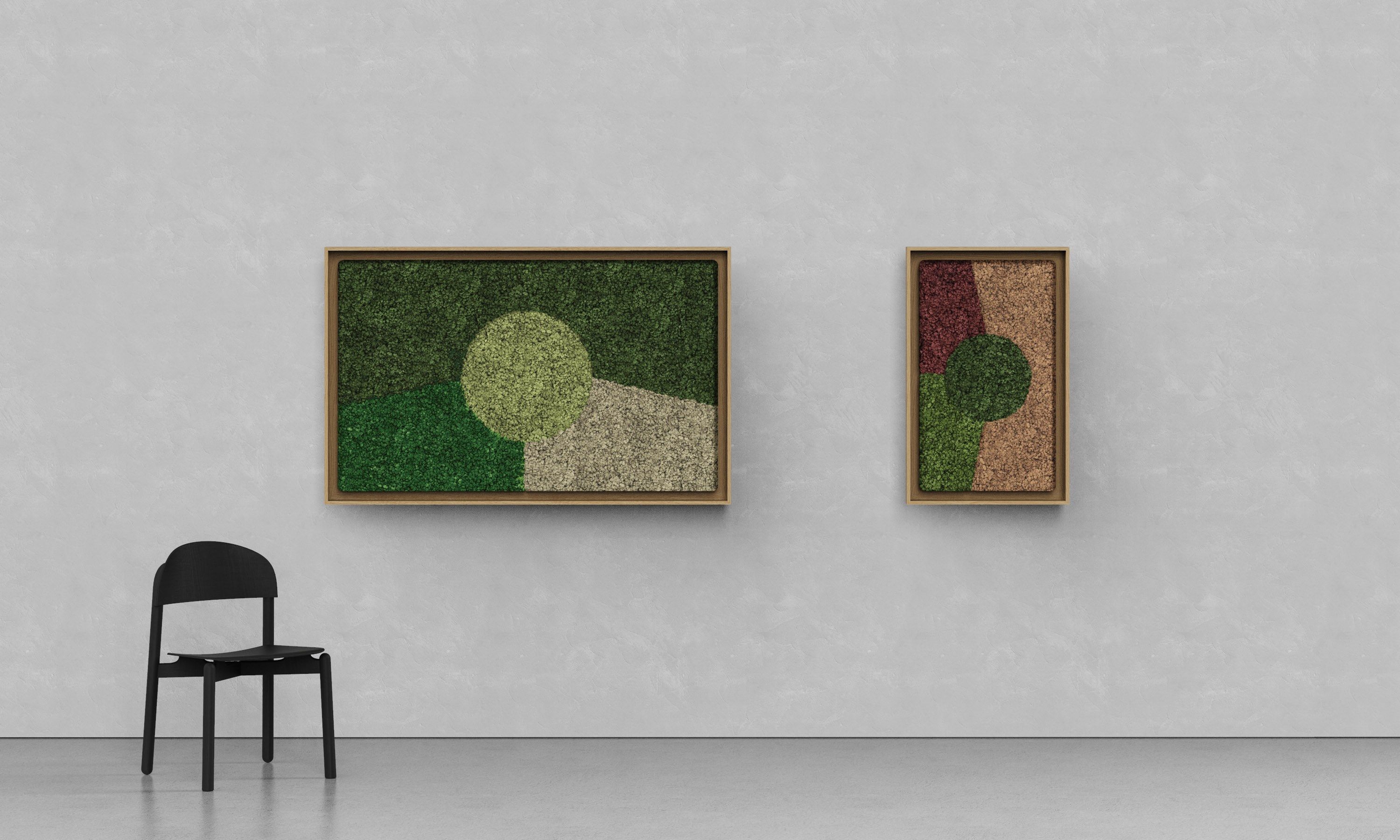 Акустическая панель из мха GREENMOOD FRAMED LANDSCAPE ARCH-00143245 - Вид №1