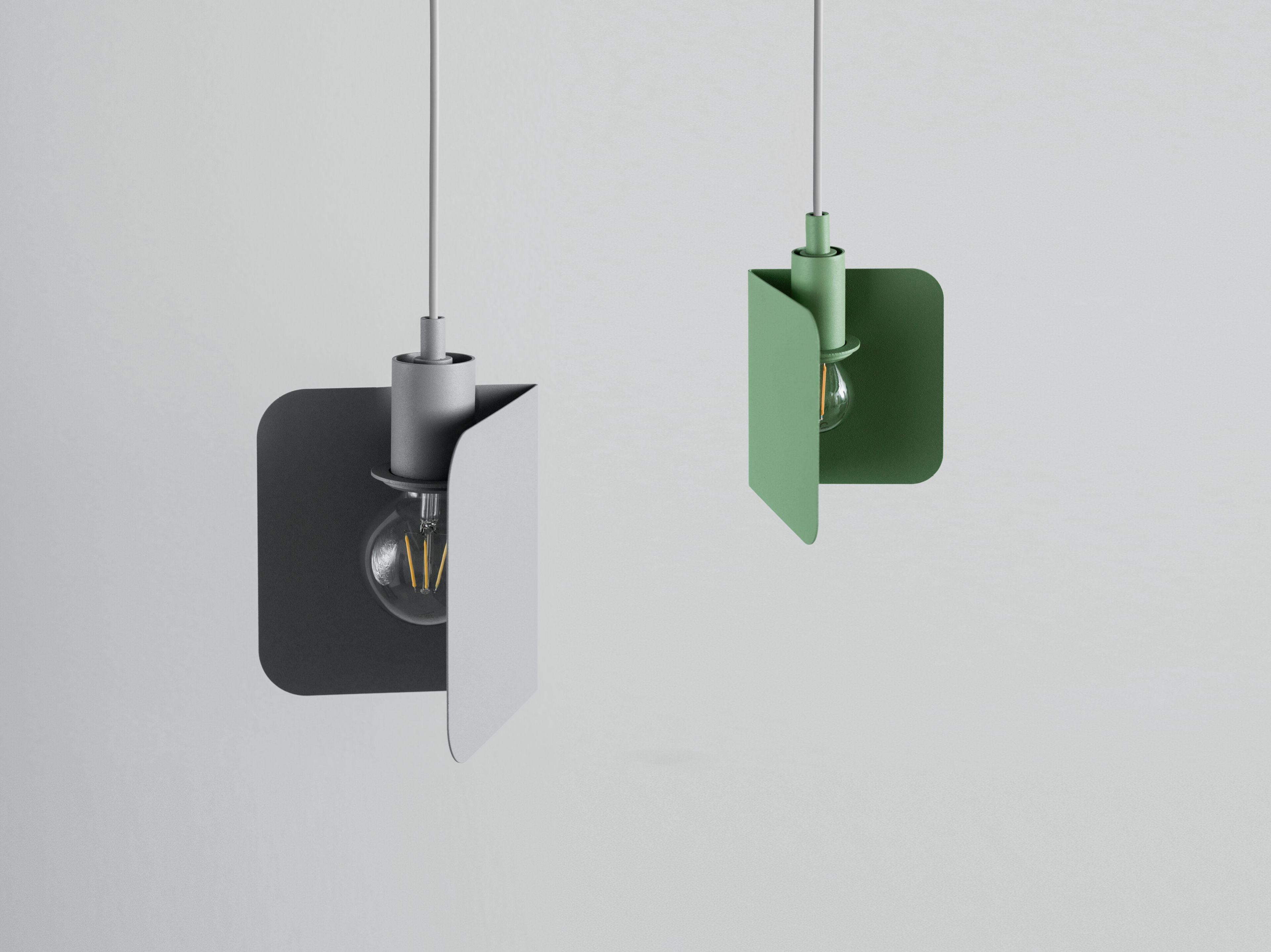 Порошковое покрытие стальной подвесной светильник +kouple Corner ARCH-00017614 - Вид №1