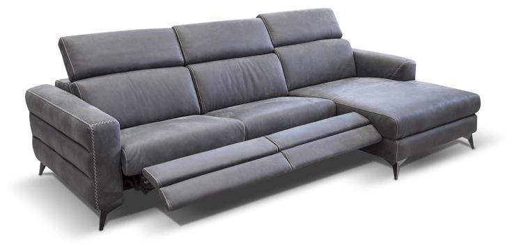 Rossini Sofas Кожаный диван-кресло с шезлонгом Ermes sun-id-1504736 - Вид №2