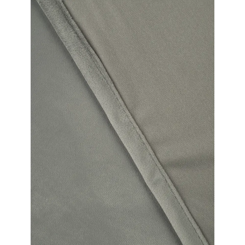 СТОЛИЦА ТЕКСТИЛЯ - Штора на ленте серый бархат 140x270 см для гостиной и спальни 89376359 STLM-1574886 - Вид №6