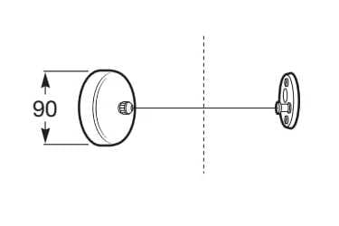 Металлическая выдвижная сушилка для белья Roca Hotels ARCH-00129596 - Вид №2