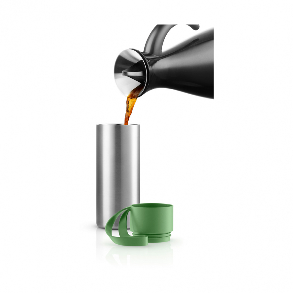 EVA SOLO 567445 Термос To Go, 350 мл, светло-зелёный Нержавеющая сталь, силикон, пластик  - Вид №3