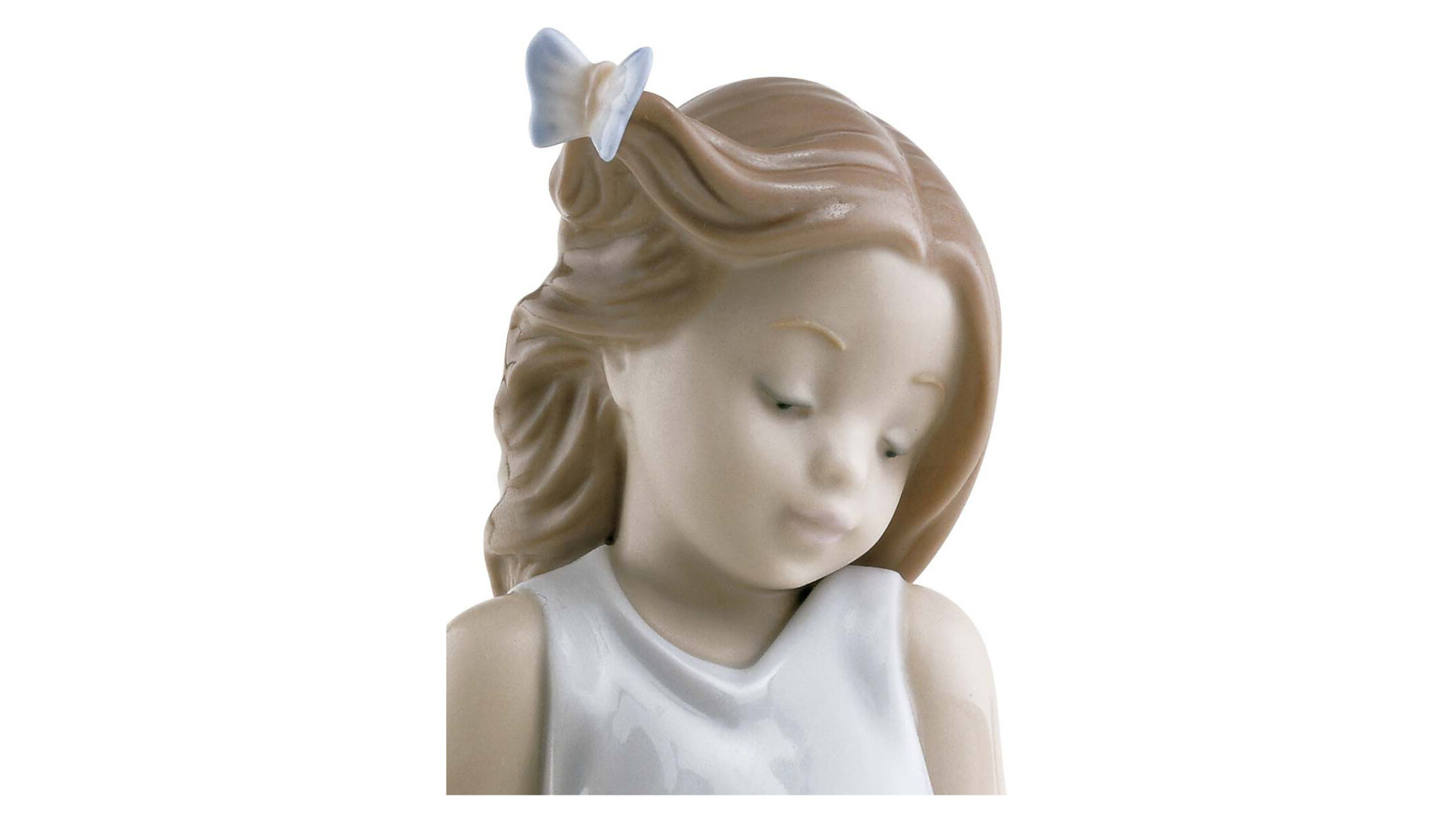 10669016 LLADRO Фигурка Lladro "Подружка мотыльков" 8х21см Фарфор Lladró  - Вид №1