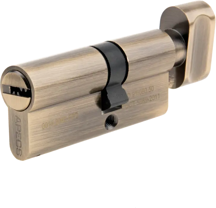 APECS Цилиндр замковый бронзовый 30x40 мм с комплектом ключей 85559787