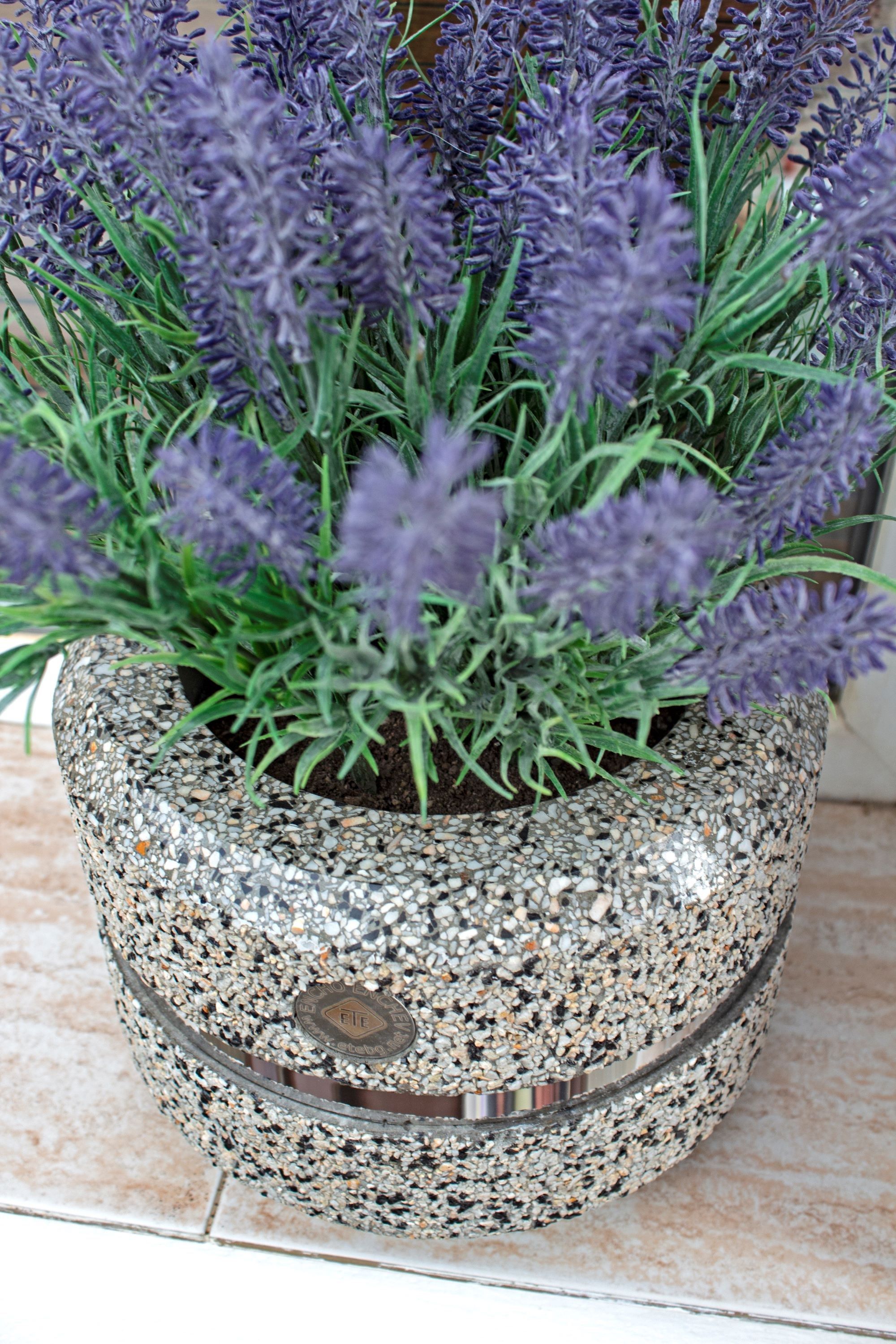 Бетонный круглый низкий плантатор ENCHO ENCHEV - ETE 19/23 ARCH-00048483 - Вид №7