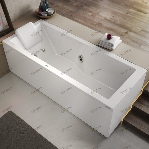 Ванна с гидромассажем Energy 180 без панелей ENE-3001-1400 Sx Jacuzzi ENE30011400SX