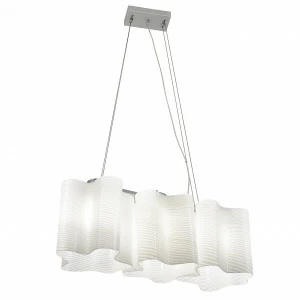 Подвесная люстра Lightstar Nubi Ondoso 802131 LIGHTSTAR ДИЗАЙНЕРСКИЕ, NUBI ONDOSO 056086 Белый