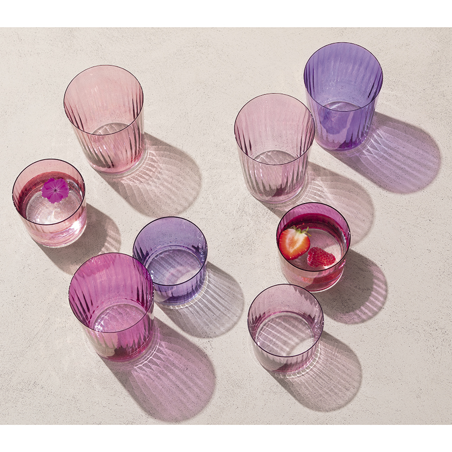 G060-09-149 Набор из 4 тумблеров gems 310 мл гранат LSA International  - Вид №1