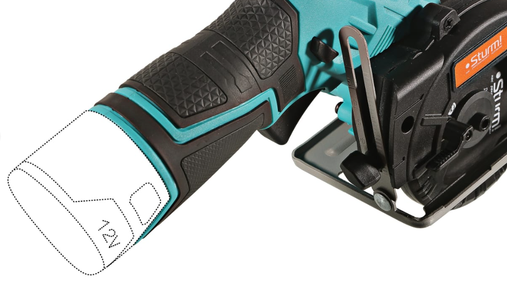 Пила дисковая Sturm! CCS1285 12V 9112573 STDN-0130618 - Вид №7