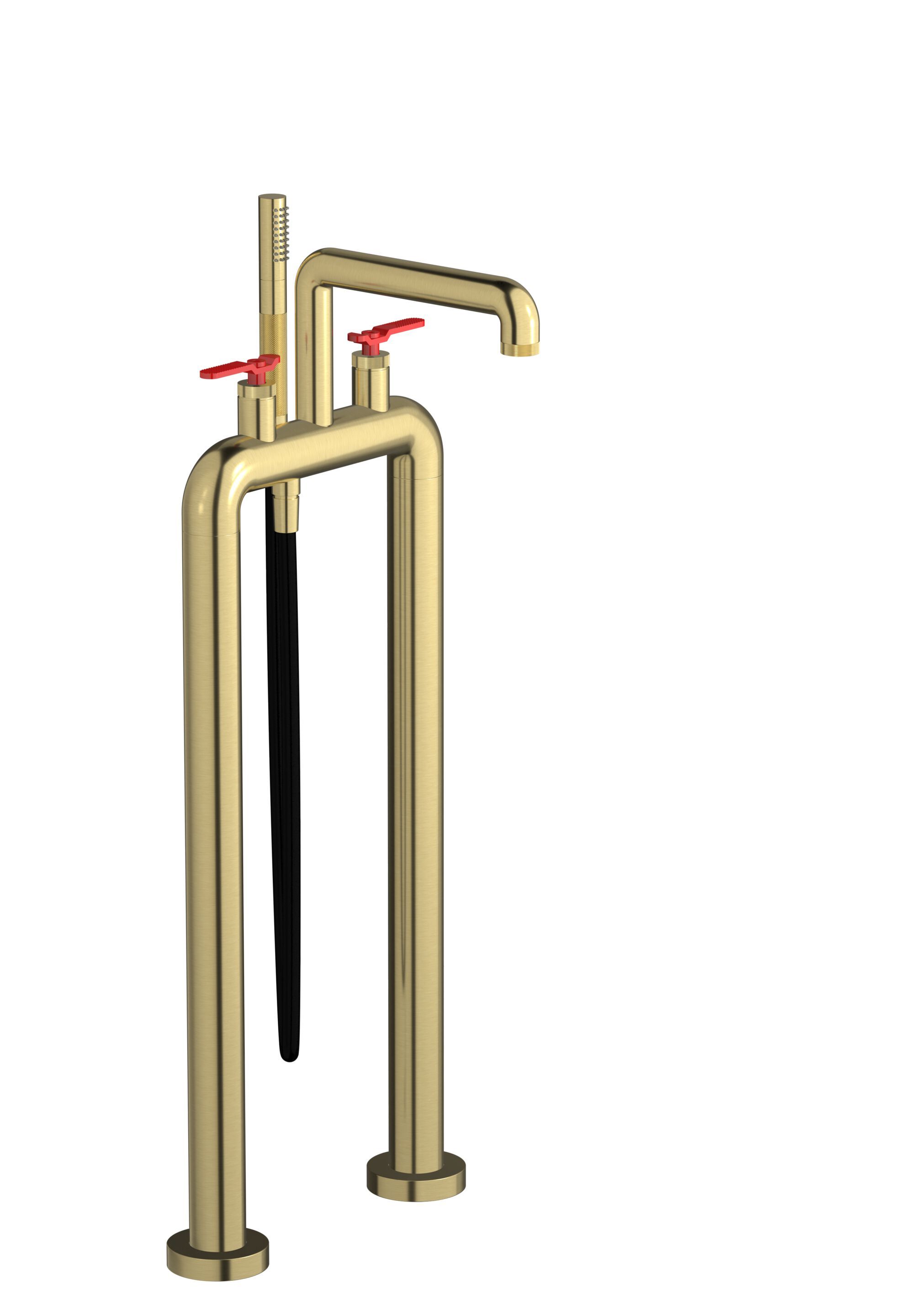Напольный смеситель для ванны с ручным душем IB Bold ARCH-00116595 - Вид №9