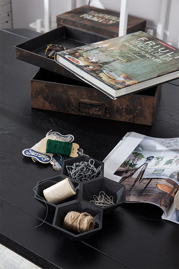 Подставка для аксессуаров Hexagon черная Zuiver 8800010 - Вид №3