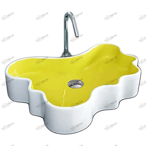 SH05741001 Накладная раковина на столешницу  овальная Disegno Ceramica 