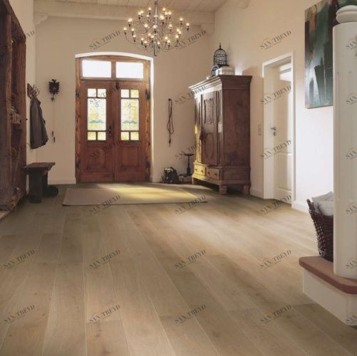 Паркетная доска Meister PD 400 Cottage белёный 8454 Дуб Натур с брашью (Текстурированная) 2200х180 мм 2300200010