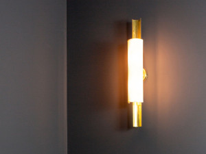 Латунный светодиодный настенный светильник
