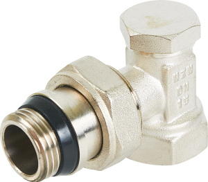 Угловой запорный клапан HEIZEN 1/2" для систем отопления и водоснабжения 85458122