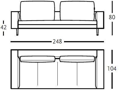 Zanotta Съемный диван sun-id-1495672 - Вид №4