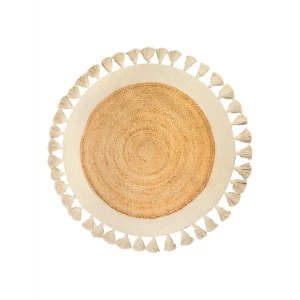 Коврик для ванной Аквалиния Sunny 90x90 см цвет белый 87506871 STLM-2070656