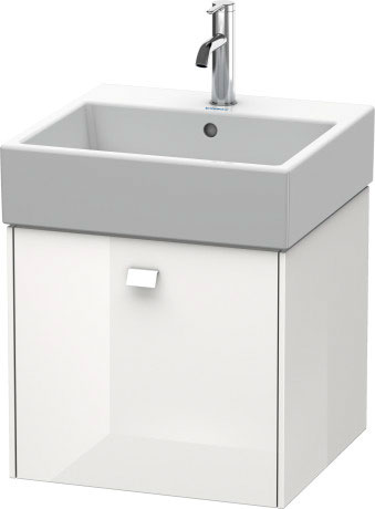 BR405209191 Тумбочка подвесная Brioso #BR4052 484 x 459 мм Серо-коричневый декор Duravit - Вид №2
