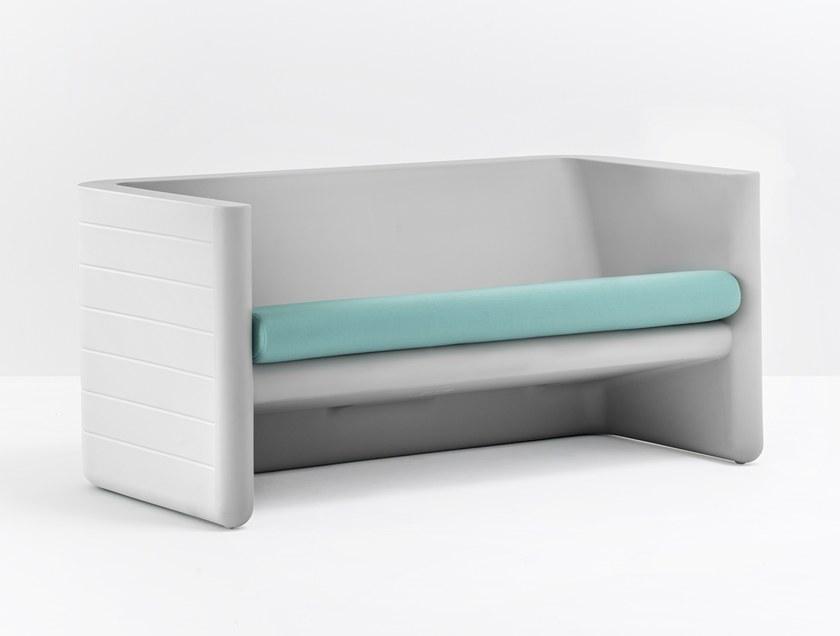 Pedrali Садовый диван 2-х местный обитый полиэтиленом Sunset 626 - Вид №3