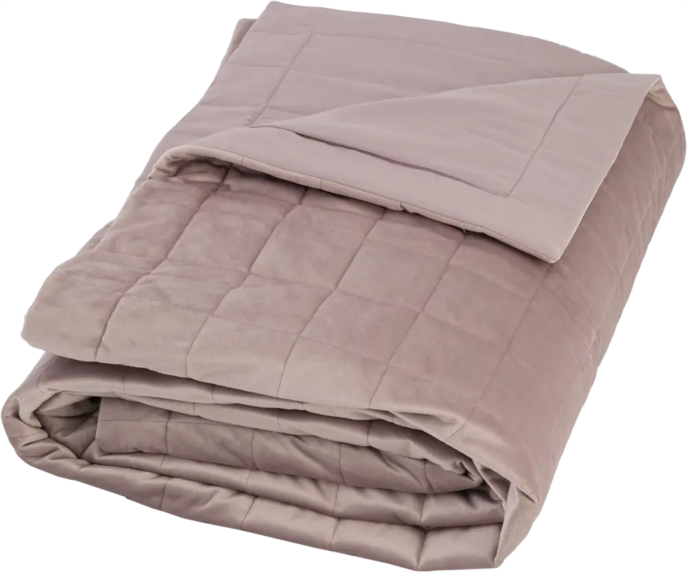 Покрывало INSPIRE Velvet Etna в оттенке пыльная роза 220x240 см 89090582