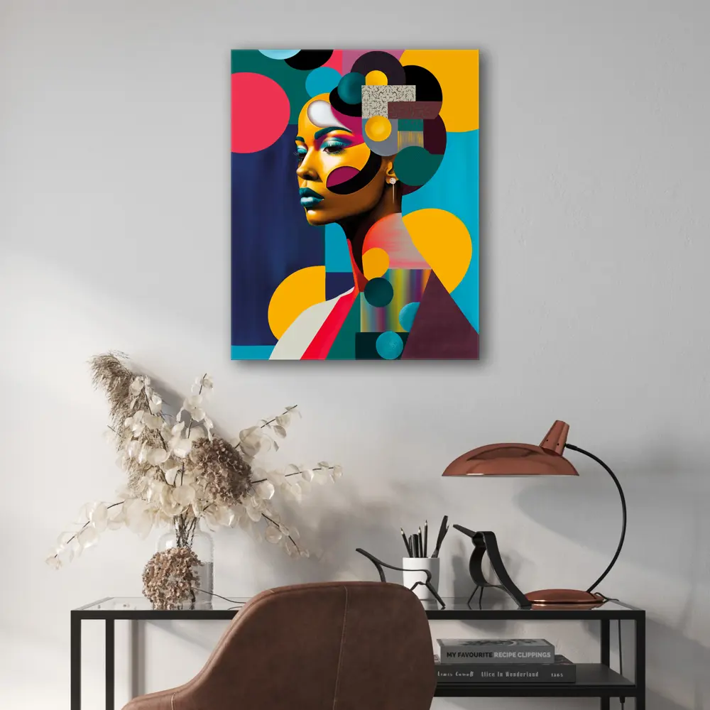 Картина на стекле Postermarket Девушка Поп-Арт 40x50 см 87890644 STLM-2088975  - Вид №2
