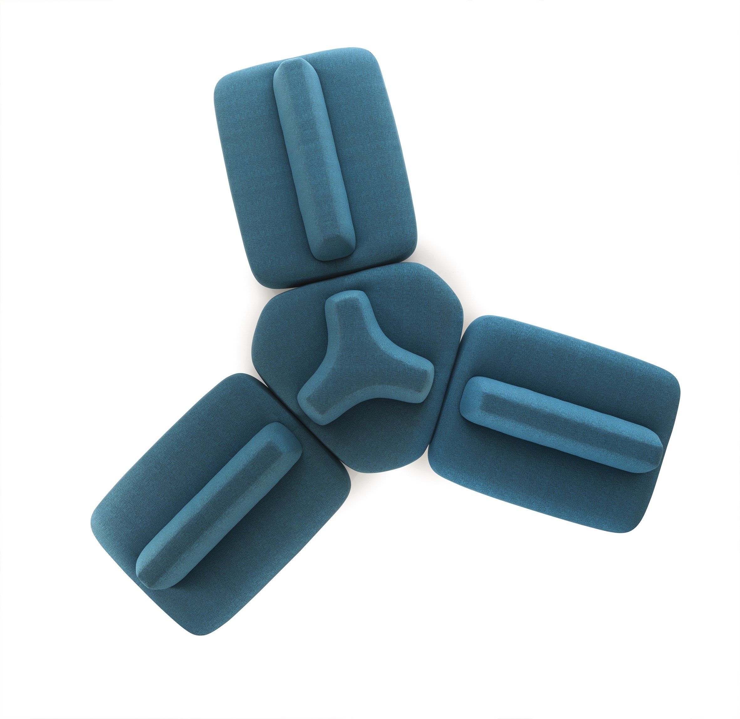 Модульный тканевый диван Caimi Brevetti NAPWORK ARCH-00151654 - Вид №8