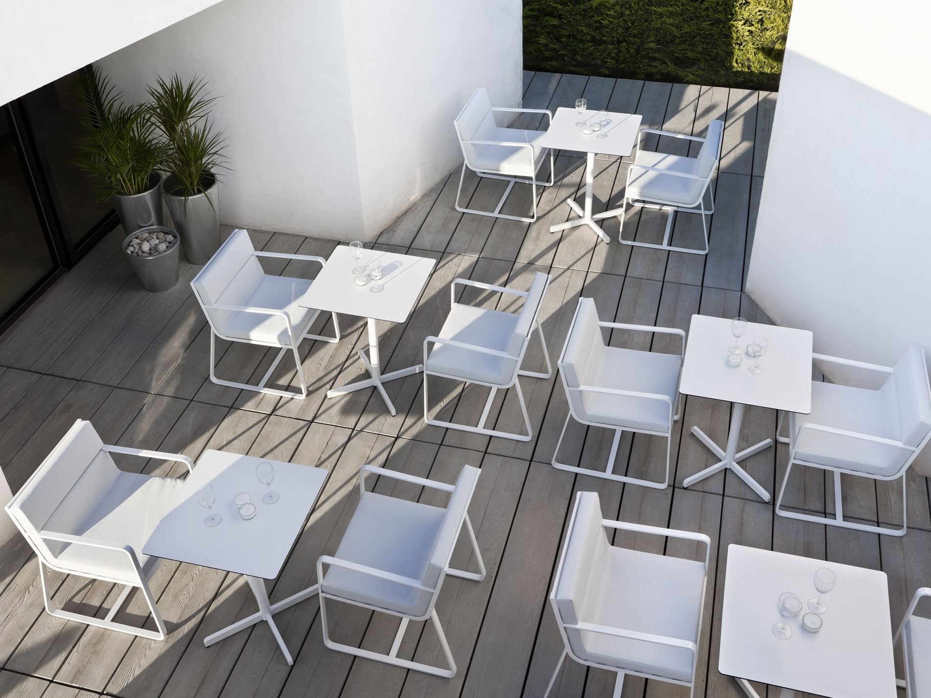 Алюминиевый стол со спицами Bivaq сидеть ARCH-00102732 - Вид №2