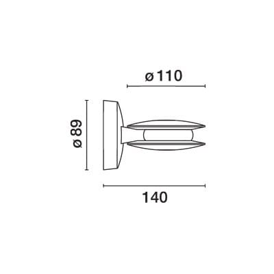Заливка формы алюминия Сид напольный прожектор с системой RGB iGuzzini ARCH-00037541 - Вид №5