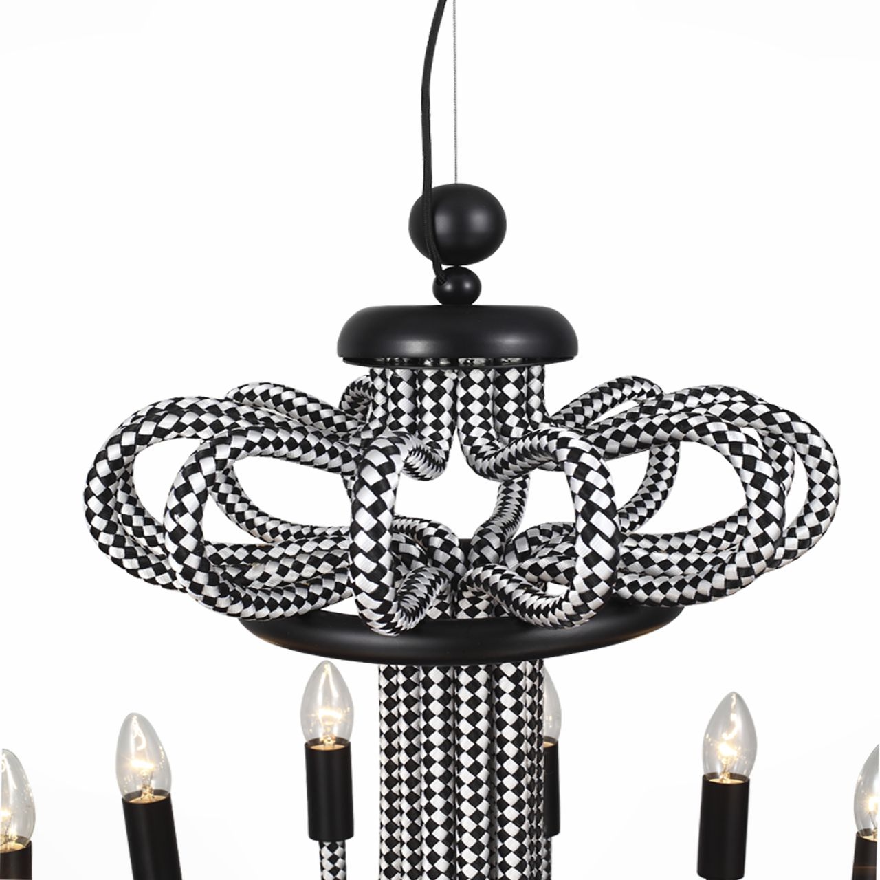 Подвесная люстра ST Luce Adagio SL811.703.12 ST LUCE ДИЗАЙНЕРСКИЕ, ADAGIO 057769 Черный  - Вид №1