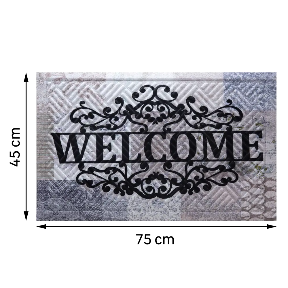 Коврик Inspire Embo Welcome 45x75 см резина 86345490 STLM-2092921  - Вид №3