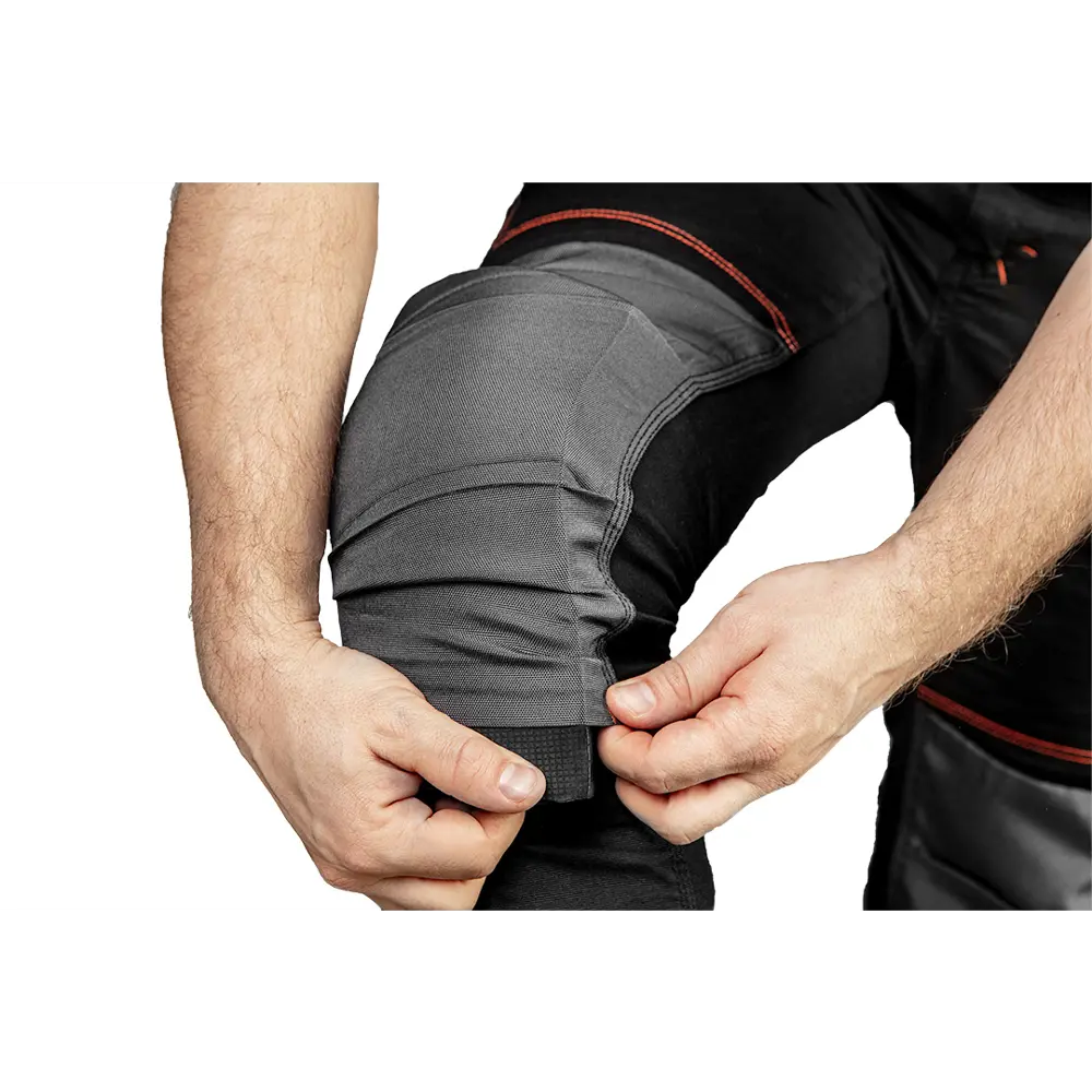 Брюки рабочие Neo Tools HD Slim черные/серые размер S рост 175-178 STLM-2189907 - Вид №6