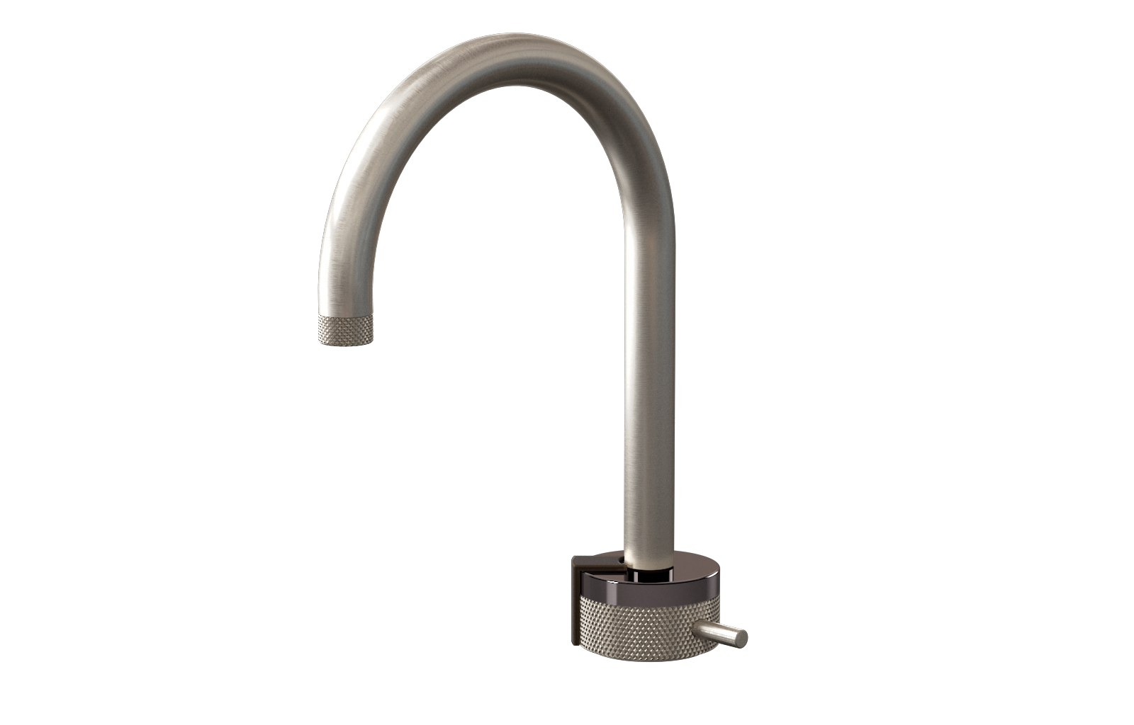 E-11502-R1OX-L2OB-BNi Однорычажный прогрессивный смеситель для раковины - излив 16см GRAFF MOD+