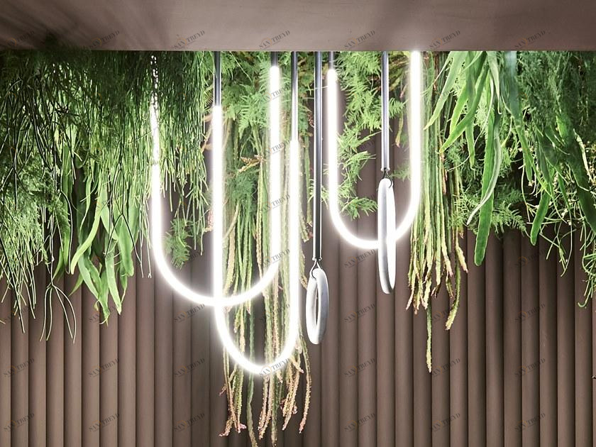 BAXTER Стеклянный потолочный светильник прямого света sun-id-1500791