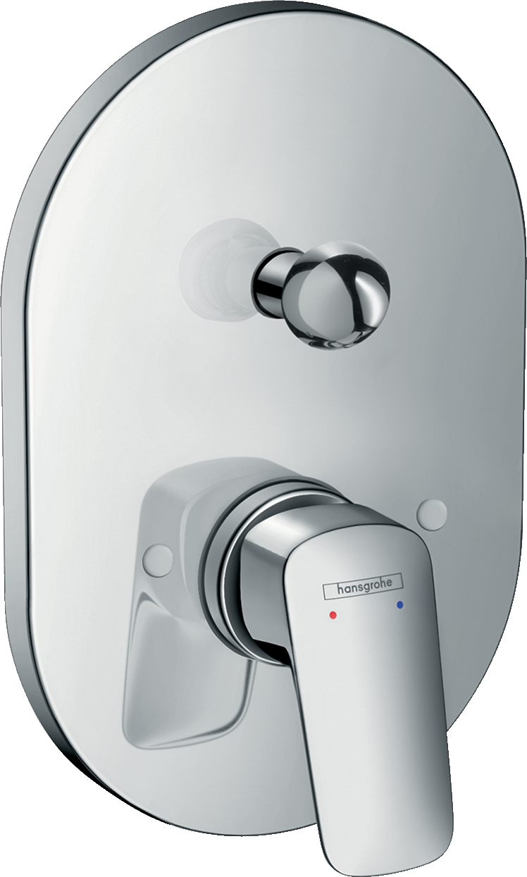 71406000 Logis Смеситель для ванны, однорычажный, скрытого монтажа Hansgrohe 