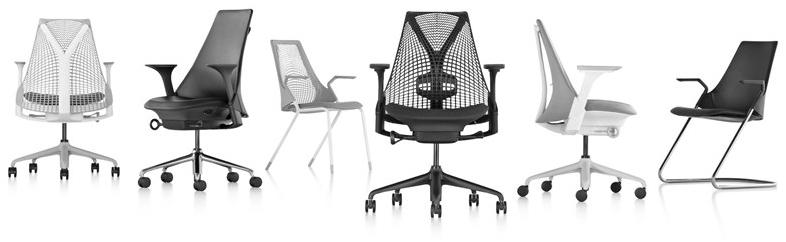 Herman Miller Стул офисный вращающийся с 5 спицами и подлокотниками Sayl sun-id-1379752 - Вид №7