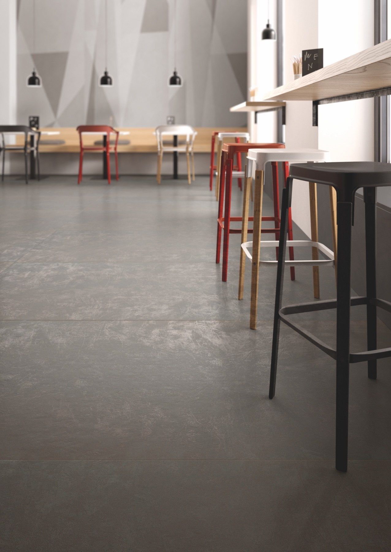 Напольное покрытие из керамогранита для внутреннего и наружного применения с эффектом смолы Casalgrande Padana Granitoker ARCH-00007414 - Вид №3