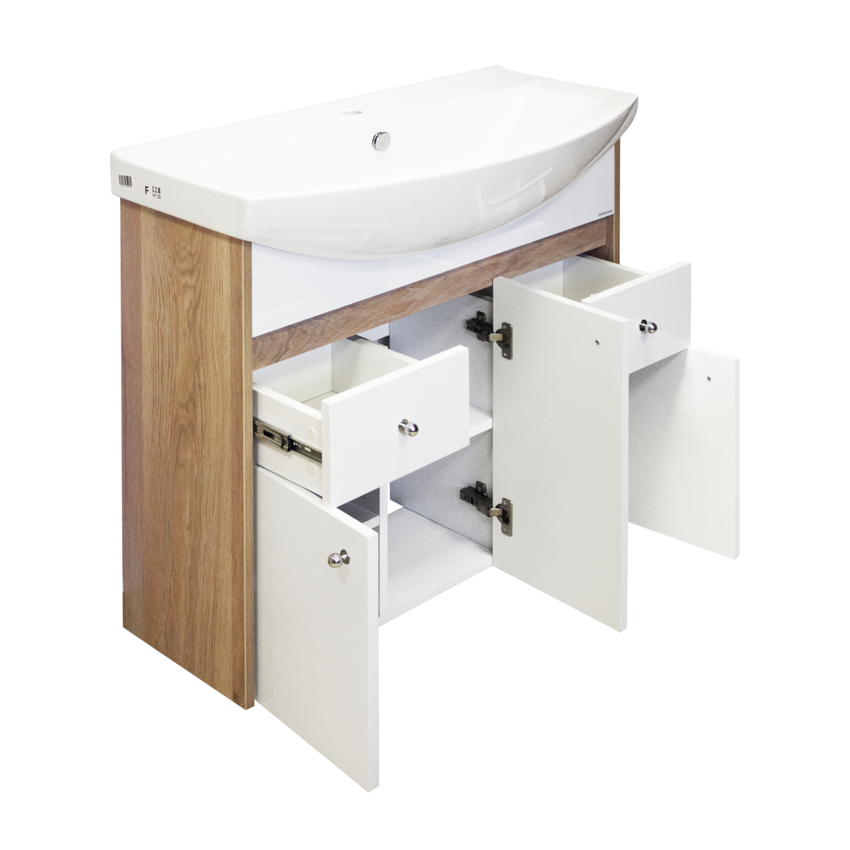 Мебельный умывальник 85 SANITA LUXE Best BST85SLWB01 - Вид №10