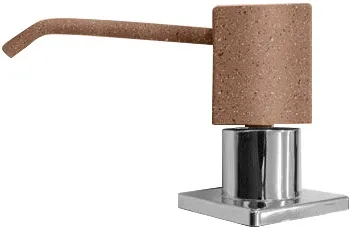 Дозатор 004 "Квадрат" терракот GRANFEST 004 терракот